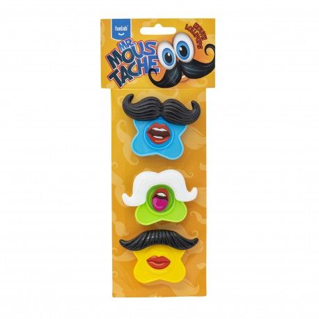 Funlab Mr. Mustache lollipops 51 gram