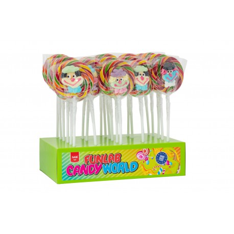 Display - Funlab Clown lolly 60 gram