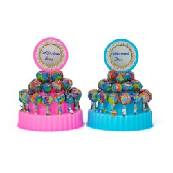 Funlab Lolly party cake, 240 gram (30 x 8 gram lollipop)