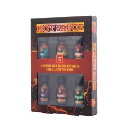 Funlab 6-pk Hot sauce 120 ml