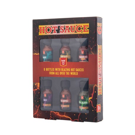 Funlab 6-pk Hot sauce 120 ml