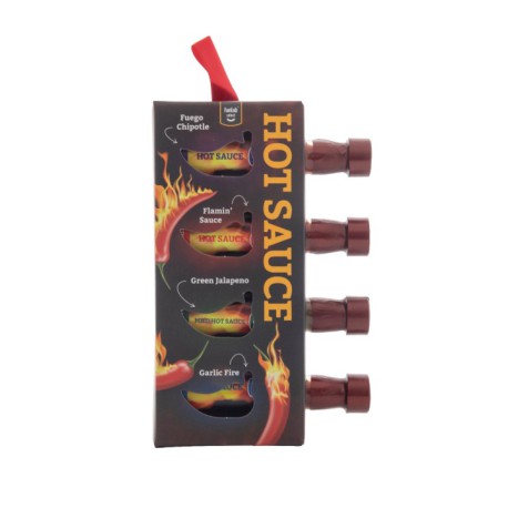 Funlab Hot Sauce to go 4-pk