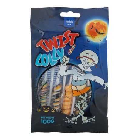 Funlab Halloween Twister lolly